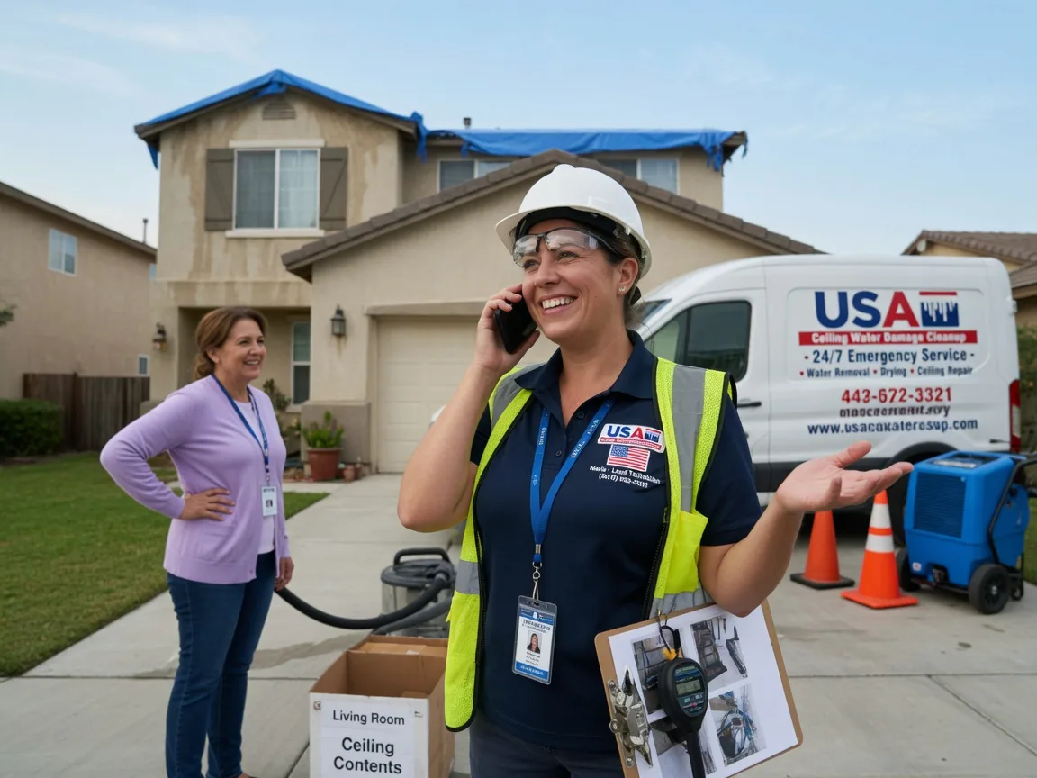 Ceiling Water Damage Restoration Trilla, IL FAQs